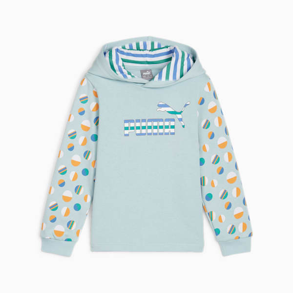 ESS+ SUMMER CAMP Kids' Hoodie, Turquoise Surf, extralarge