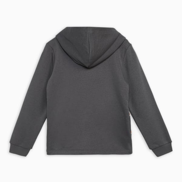 SUMMER CAMP Kids' Full-Zip Hoodie, Cast Iron, extralarge-IND