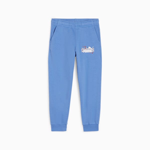 ESS+ SUMMER CAMP Little Kids' Sweatpants, Blue Skies, extralarge