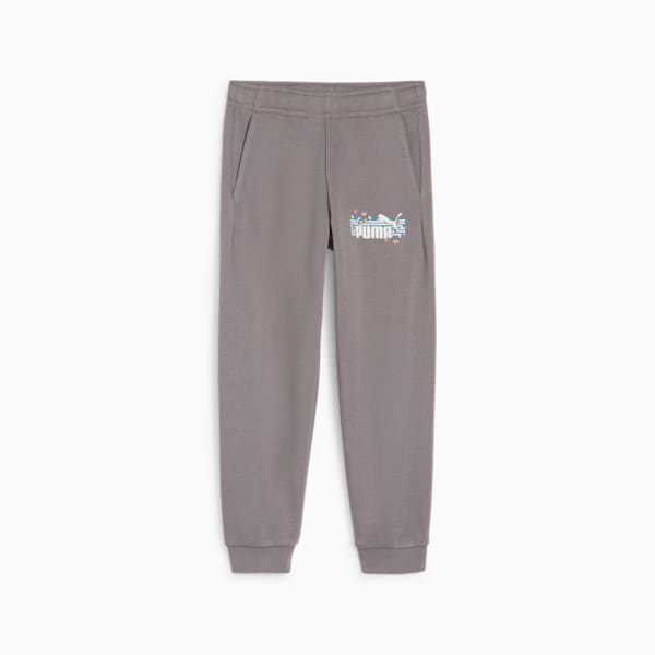 ESS+ SUMMER CAMP Little Kids' Sweatpants, Cast Iron, extralarge