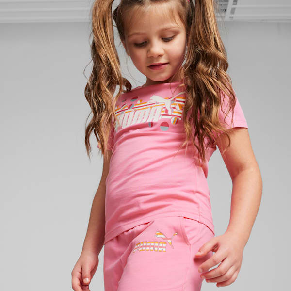 ESS+ SUMMER CAMP Little Kids' Shorts, Fast Pink, extralarge