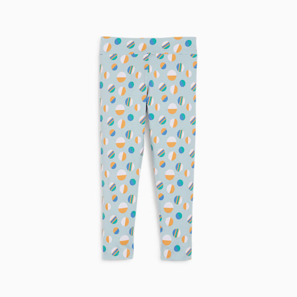 ESS+ SUMMER CAMP Little Kids' Leggings, Turquoise Surf, extralarge