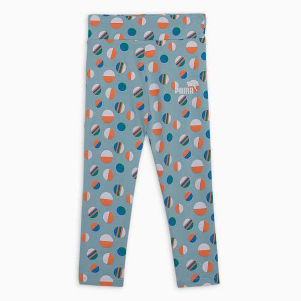 SUMMER CAMP Kids' Leggings, Turquoise Surf, extralarge-IND