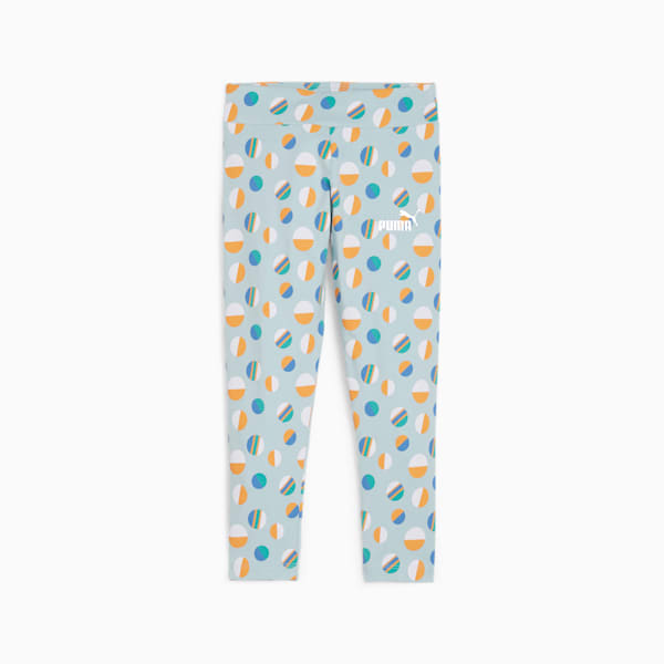 ESS+ SUMMER CAMP Little Kids' Leggings, Turquoise Surf, extralarge