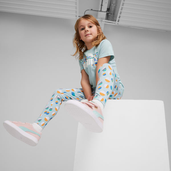 Legging ESS+ SUMMER CAMP, enfant, Turquoise Surf, extralarge