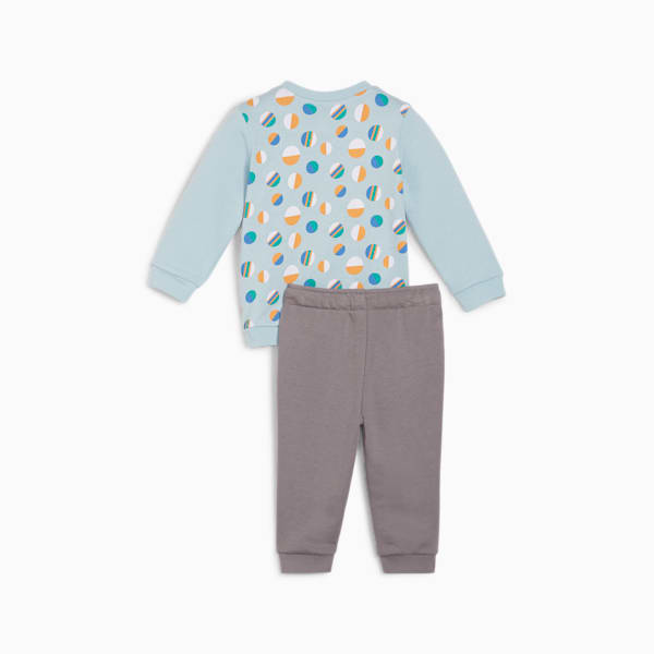 Conjunto de sudadera y pants para infantes ESS+ Summer Camp, Turquoise Surf, extralarge