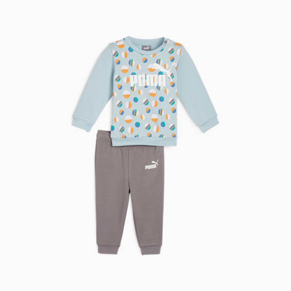 Conjunto de sudadera y pants para infantes ESS+ Summer Camp, Turquoise Surf, extralarge