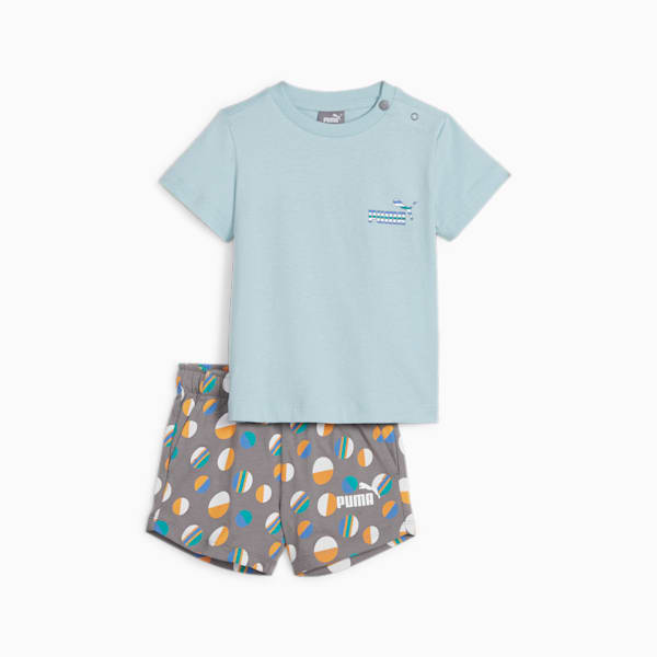 ESS+ Summer Camp 2-Piece Toddlers' Set, Turquoise Surf, extralarge