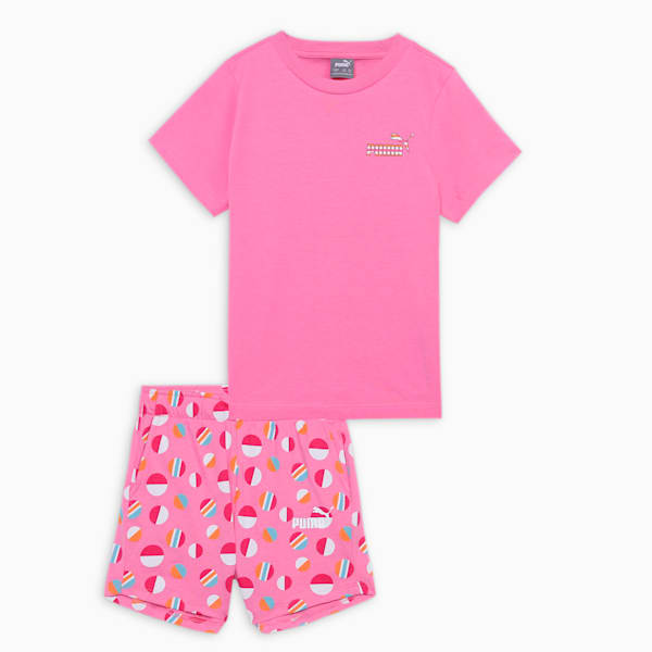 Summer Camp Baby Set, Fast Pink, extralarge-IND