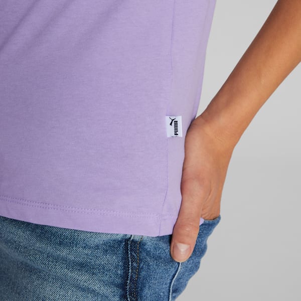 PUMA Lux Women's Graphic Tee, Vivid Violet, extralarge
