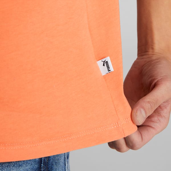 PUMA Lux Women's Graphic Tee, Bright Melon, extralarge