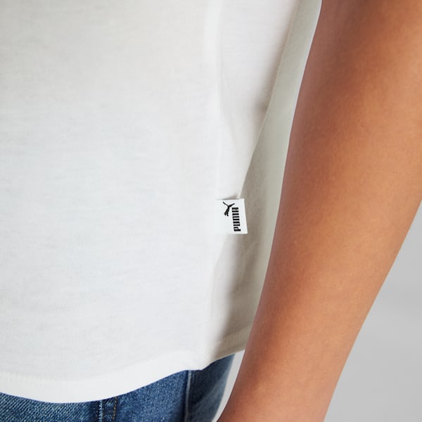 Camiseta estampada para mujer PUMA, PUMA White, extralarge