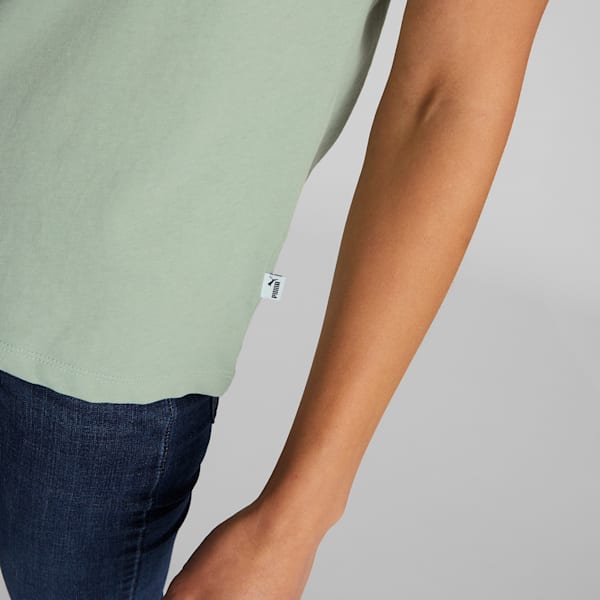 Women's PUMA Graphic Tee, Green Fog, extralarge