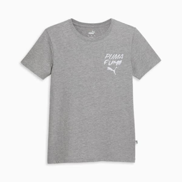 Move Women's Graphic Tee, Medium Gray Heather, extralarge