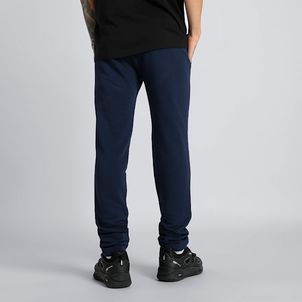 Knitted Graphic Men's Slim Fit Pants, PUMA Navy, extralarge-IND