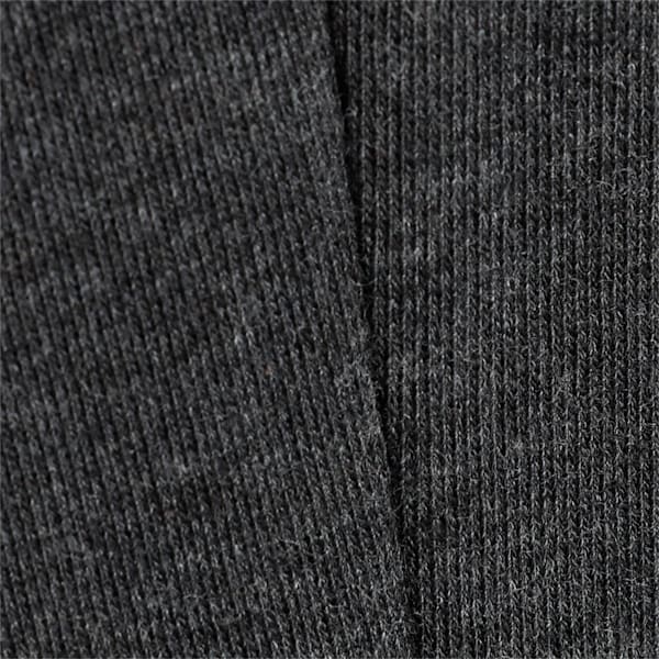 Knitted Graphic Men's Slim Fit Pants, Dark Gray Heather, extralarge-IND