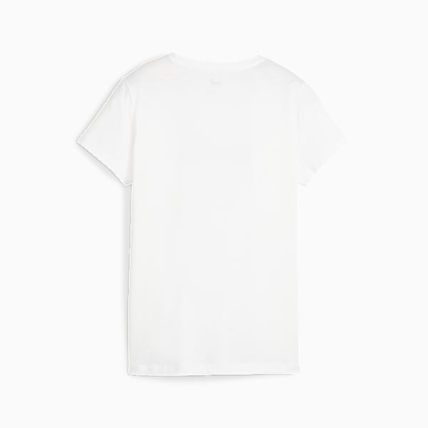 ESS+ Women's Script Tee, PUMA White, extralarge