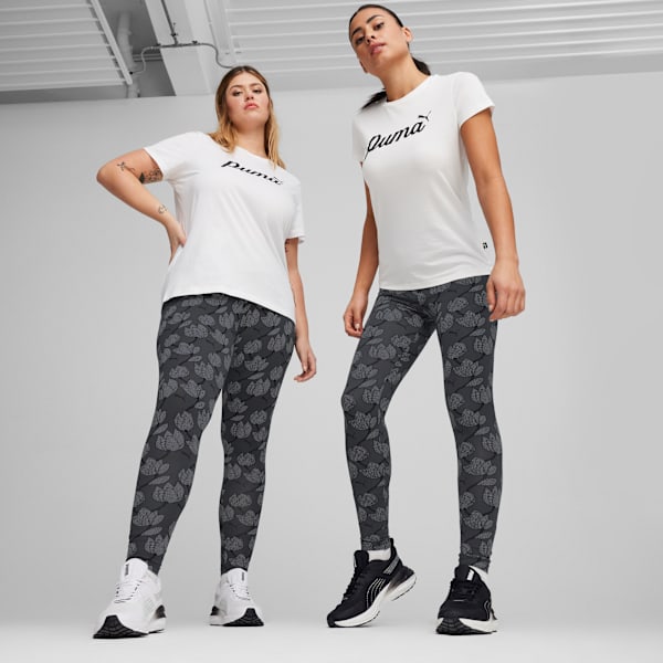 ESS+ Women's Script Tee, PUMA White, extralarge