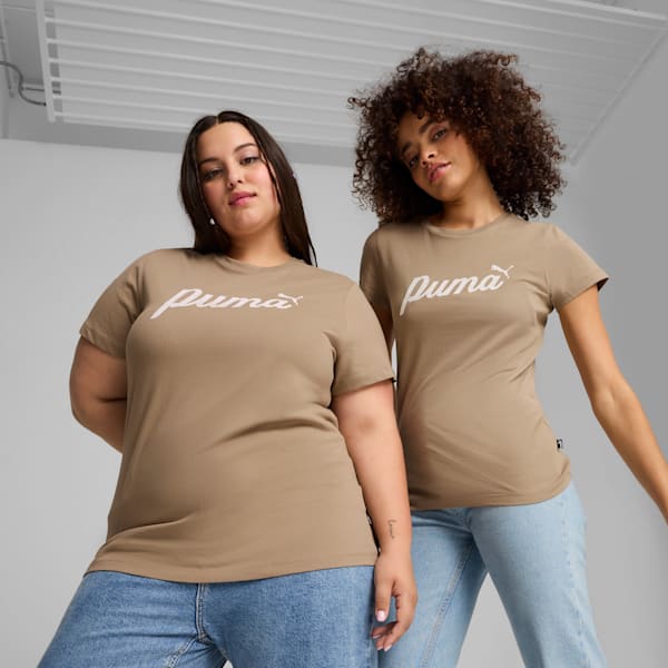 T-shirt Script ESS+ Femme, Oak Branch, extralarge