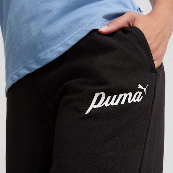 Pants para mujer ESS+ Script, PUMA Black, extralarge