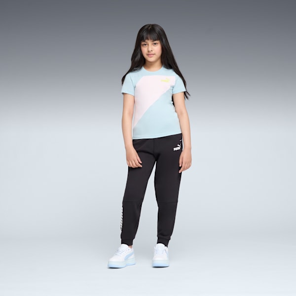 PUMA POWER Big Kids' Tee, Turquoise Surf, extralarge