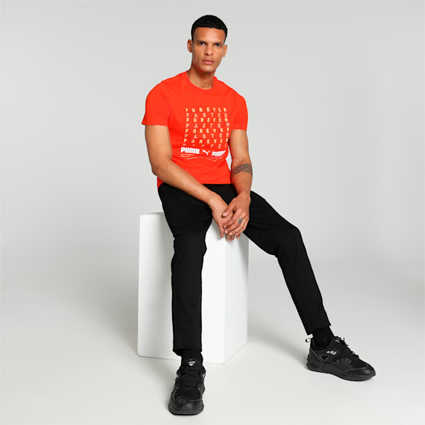 Box Graphic Men's Slim Fit T-shirt, Warm Earth, extralarge-IND
