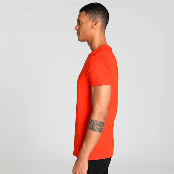 Box Graphic Men's Slim Fit T-shirt, Warm Earth, extralarge-IND