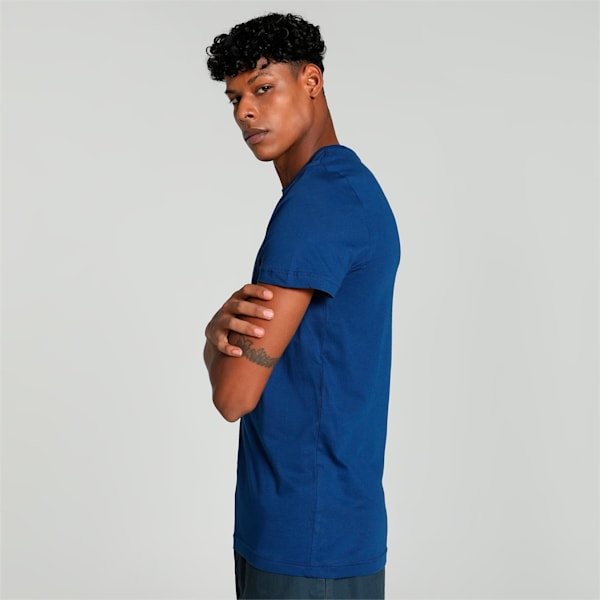 Modern Graphic Slim Fit T-shirt, Blazing Blue, extralarge-IND