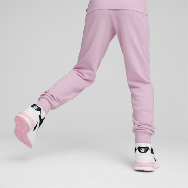 Pants juvenil ESS+ Script, Grape Mist, extralarge