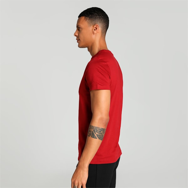 Varsity Graphic Men's Slim Fit T-shirt, Intense Red, extralarge-IND