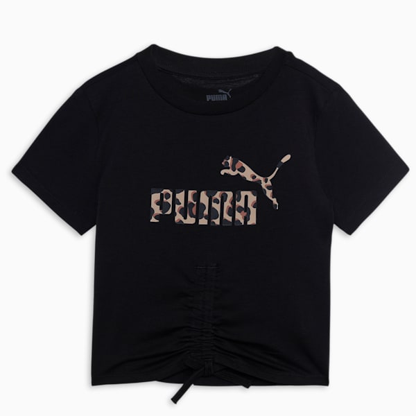 ANIMAL Knotted Youth T-shirt, PUMA Black, extralarge-IND