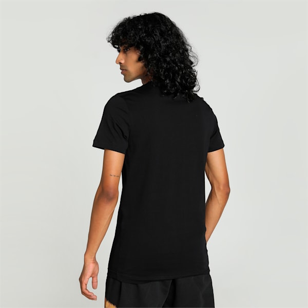 Men's Sport Graphic Slim Fit Tee, PUMA Black, extralarge-IND