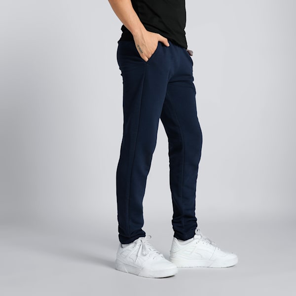 Men's Varsity Graphic Slim Fit Pants, PUMA Navy, extralarge-IND