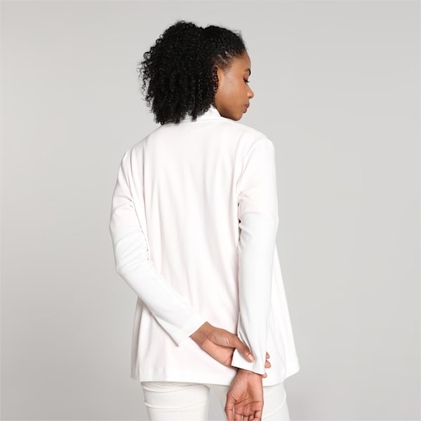 Flow Women's Knitted Jacket, Warm White, extralarge-IND
