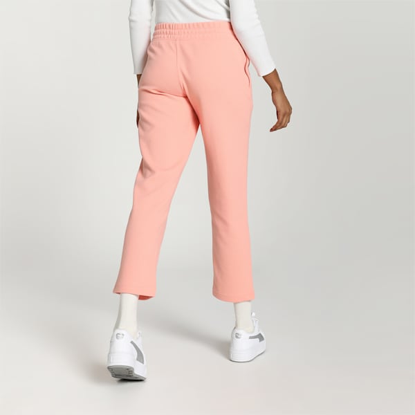 Women's Knit Pants, Poppy Pink, extralarge-IND