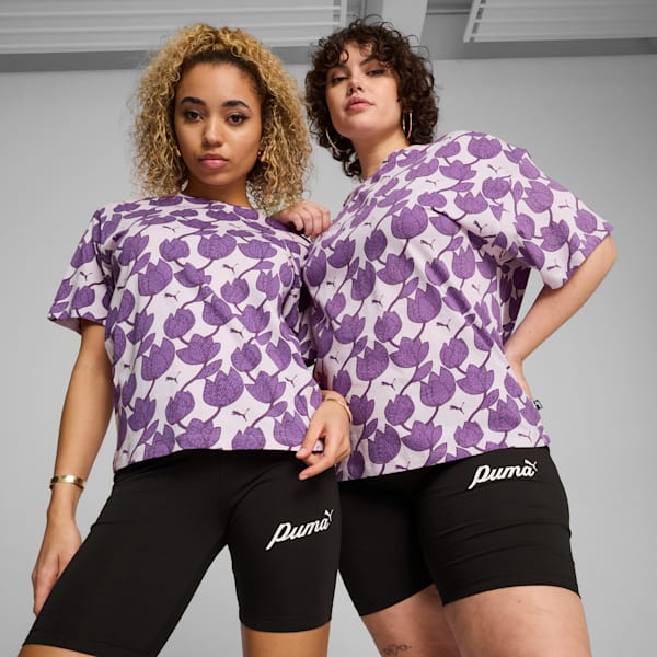 ESS+ BLOSSOM Women's Tee, Grape Mist, extralarge