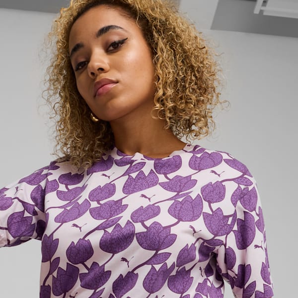 ESS+ BLOSSOM Women's Tee, Grape Mist, extralarge