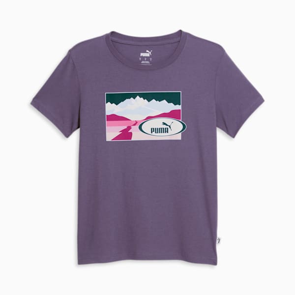 Trail Remix Women's Tee, Purple Charcoal, extralarge