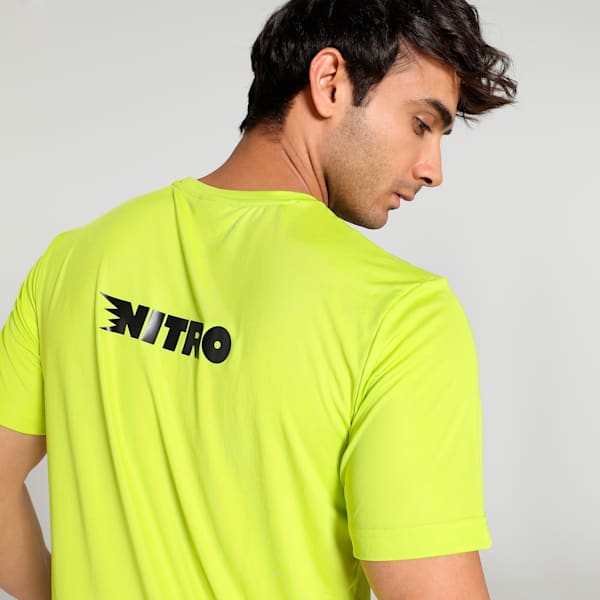 Men's Running Tee, Lime Smash, extralarge-IND