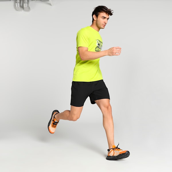 Men's Running Tee, Lime Smash, extralarge-IND