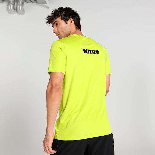 Men's Running Tee, Lime Smash, extralarge-IND