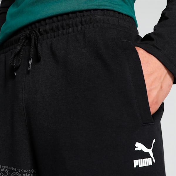 Classic Paisley Men's Shorts, PUMA Black, extralarge-IND