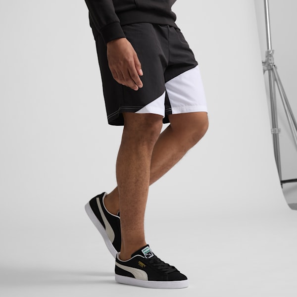 PUMA POWER Colorblock Men's Shorts, PUMA Black, extralarge