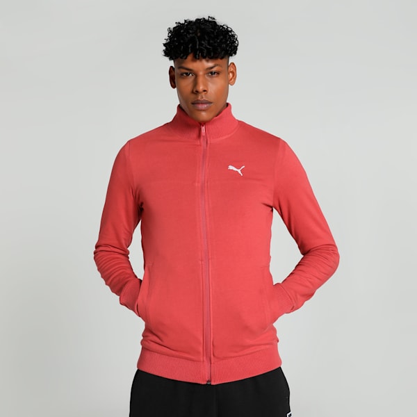 Reversible Full-Zip Men's Jacket, Astro Red, extralarge-IND