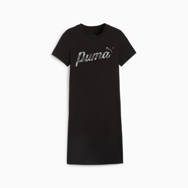 Robe ESS+ Blossom Fille, PUMA Black, extralarge