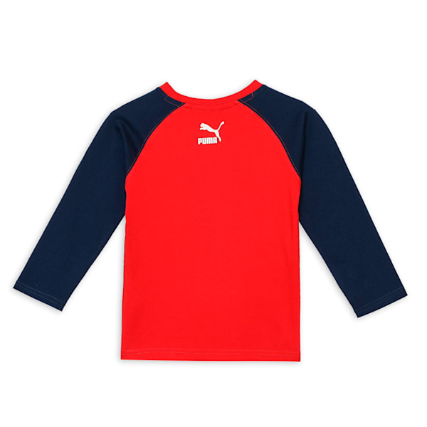 PUMA x HARRDY SANDHU Boy's Long Sleeve T-shirt, For All Time Red, extralarge-IND