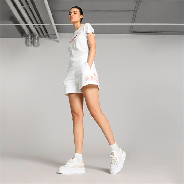 SUMMER DAZE Women's Shorts, PUMA White, extralarge-IND