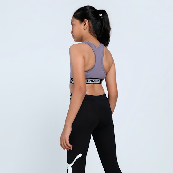 STRONG Youth Training Bra, Pale Plum, extralarge-IND