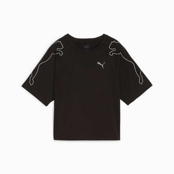 PUMA MOTION Cat Women's Tee, PUMA Black, extralarge