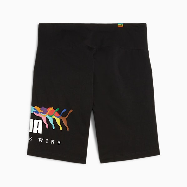 Short de vélo ESS+ LOVE WINS, femme, PUMA Black, extralarge